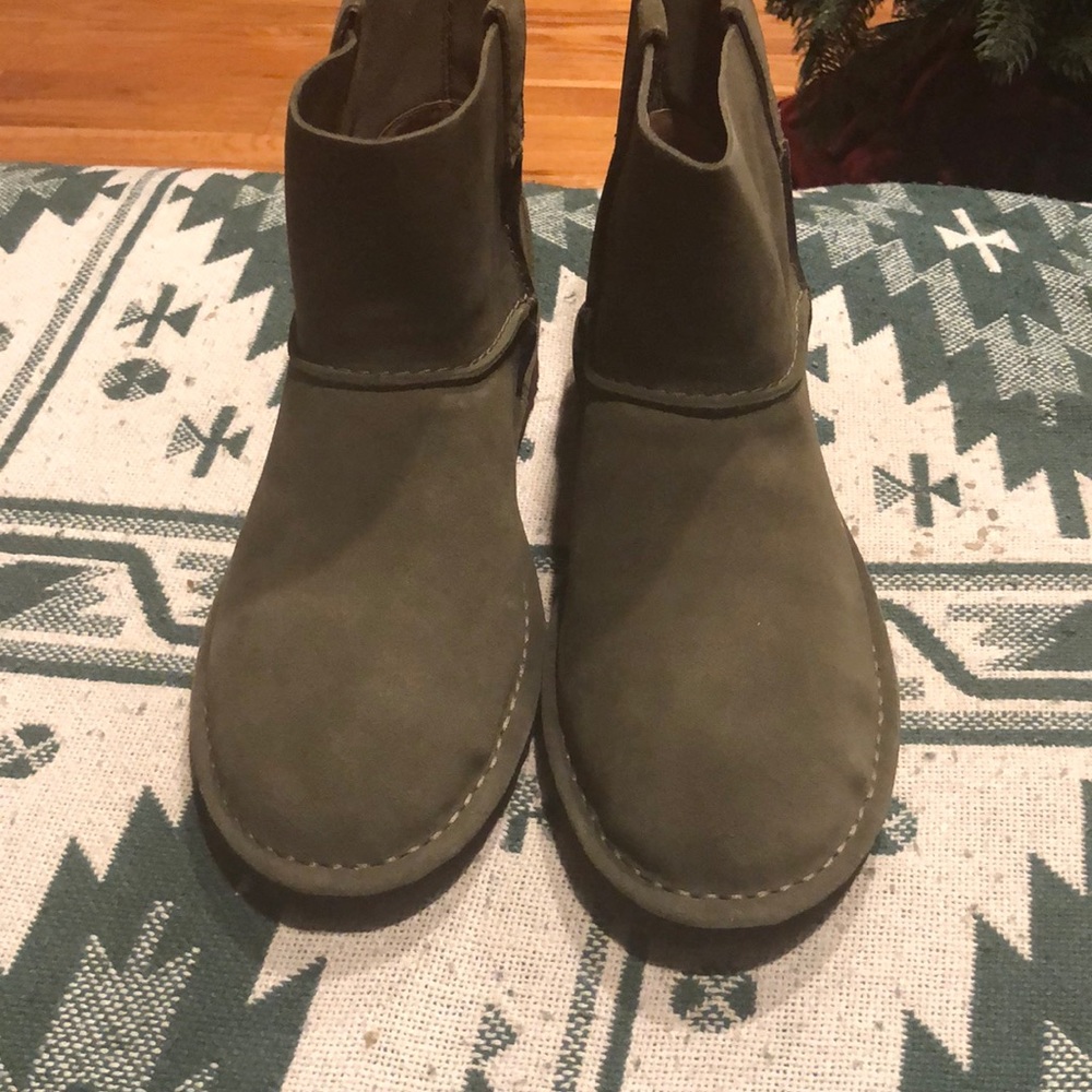 UGG Olive Green Ankle Boots
